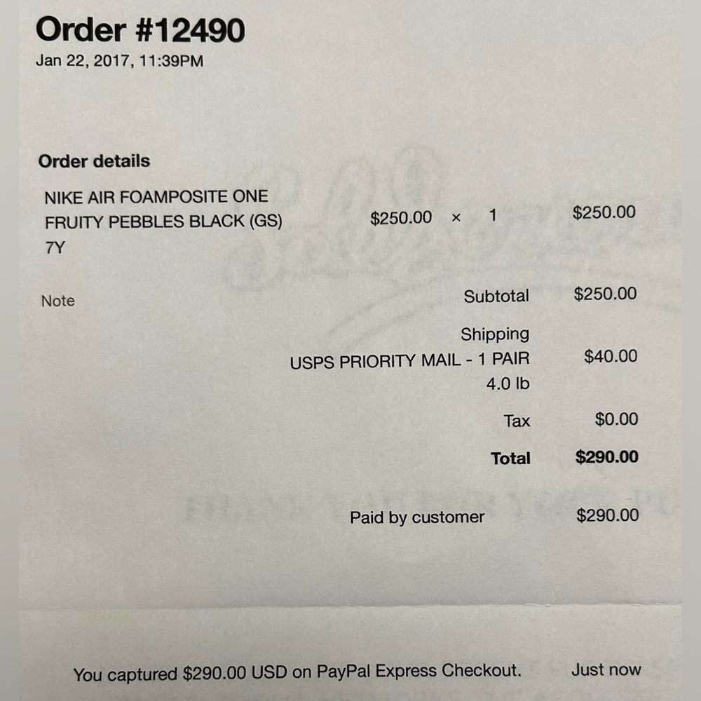 **HOST PICK** Nike Air Foamposite One “Fruity Pebbles” - 7Y/8.5W - Picture 9 of 9